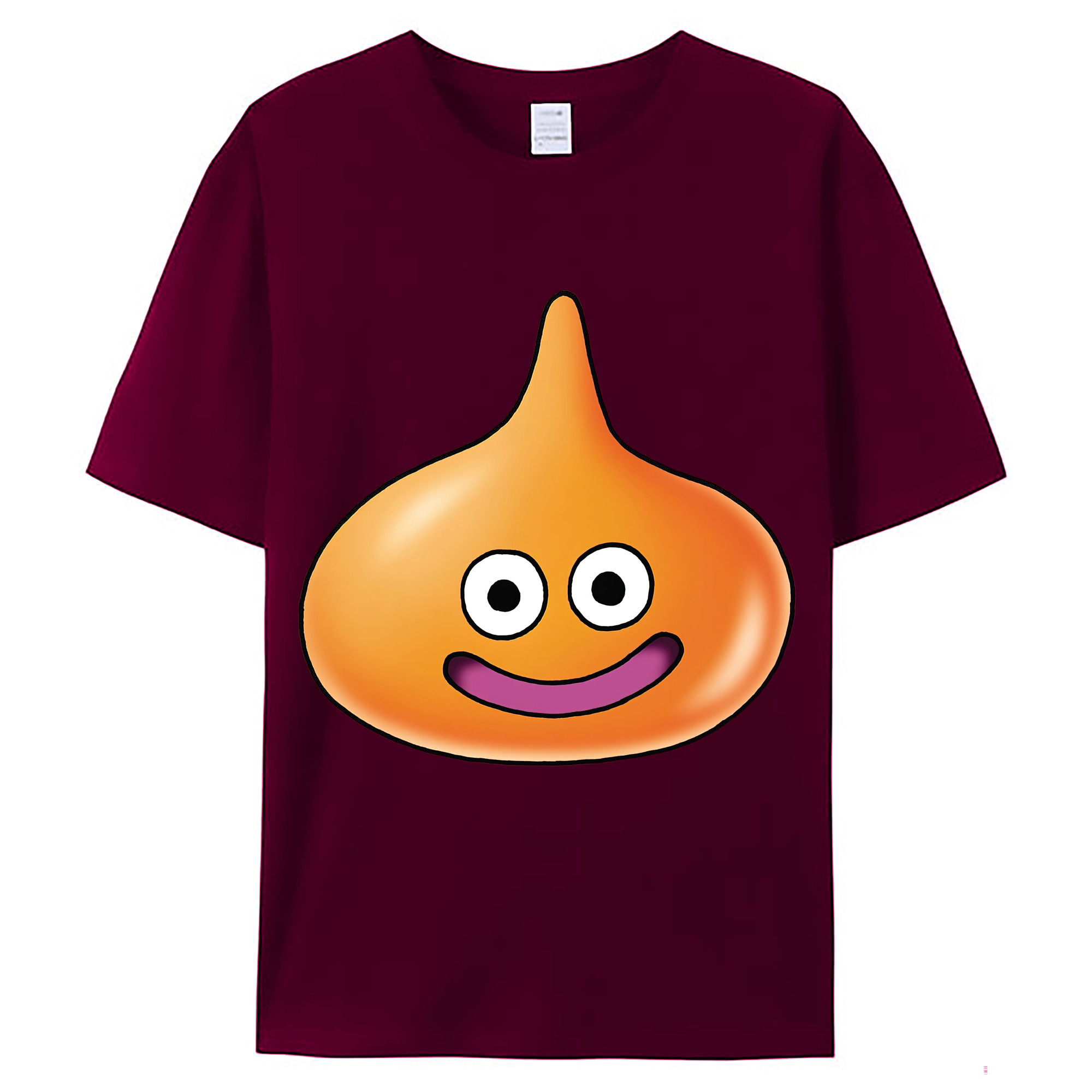 （画像用） ドラゴンクエスト Doragon Kuesuto Dragon Quest レディースカジュアルプリントTシャツ（綿100％）